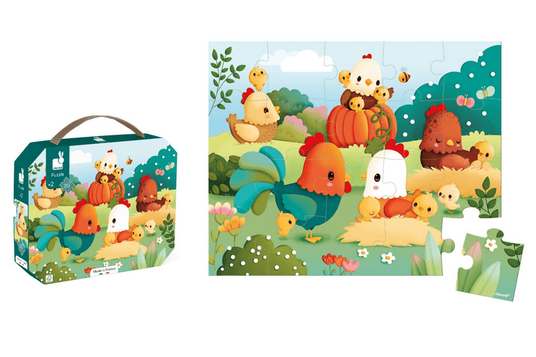 Puzzle 20 piezas La Granja · Janod