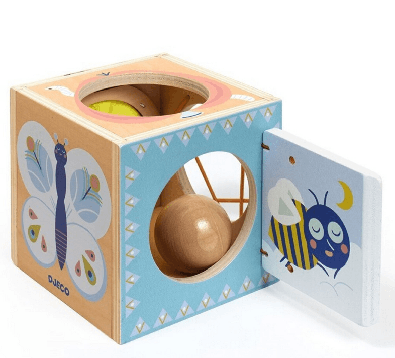 Cubo actividades BabyBox · Djeco