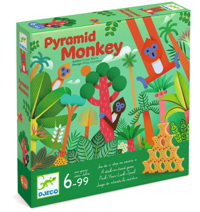 Juego Pyramid Monkey · Djeco