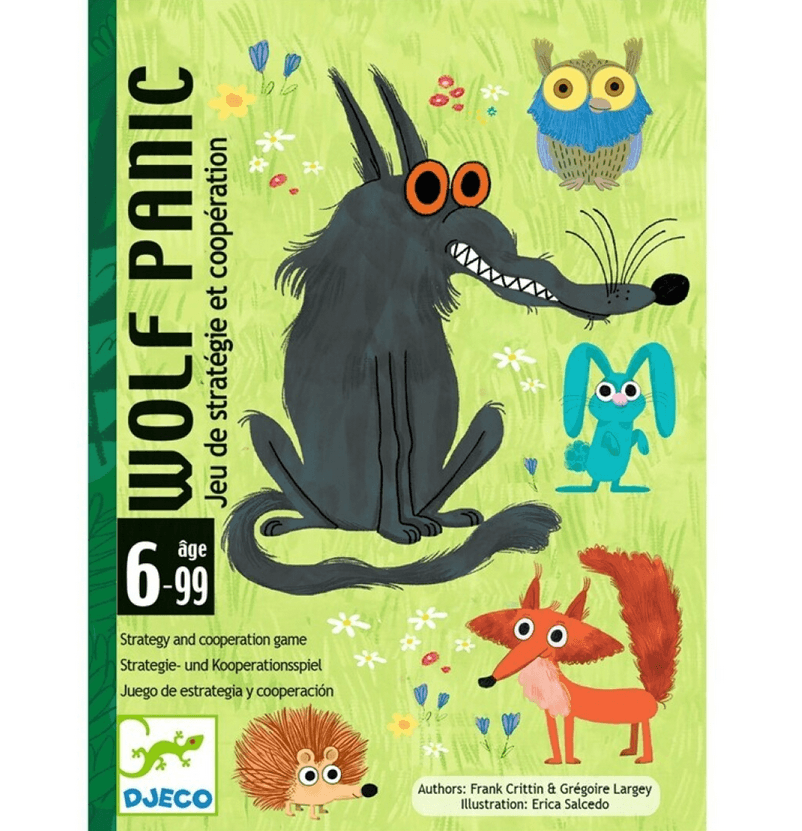 Juego de Cartas Wolf Panic · Djeco