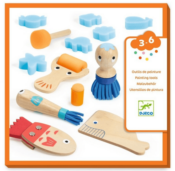 Caja accesorios para pintar