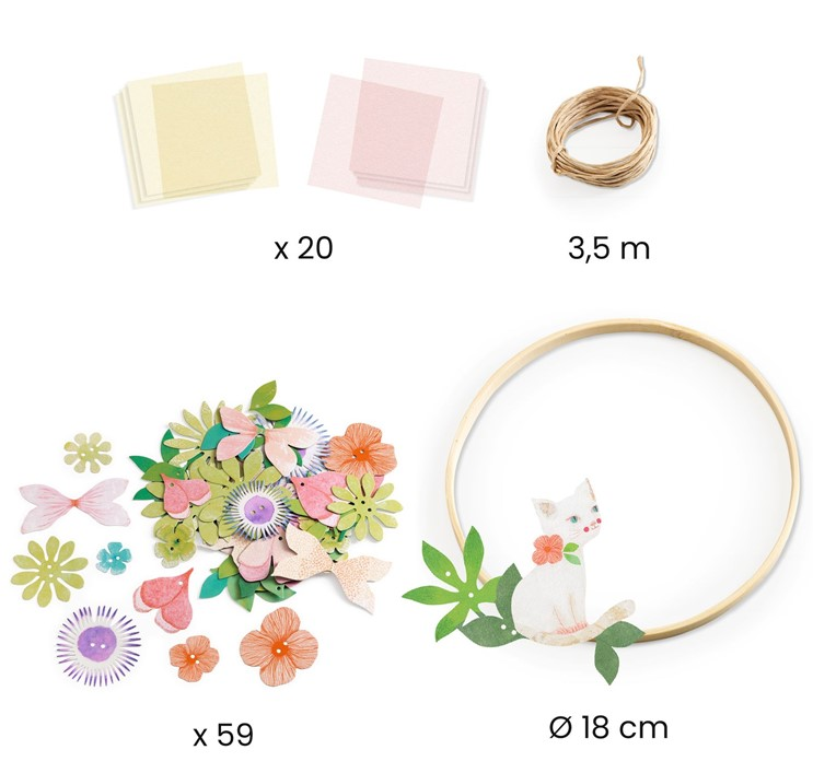 DIY Corona decorativa para crear