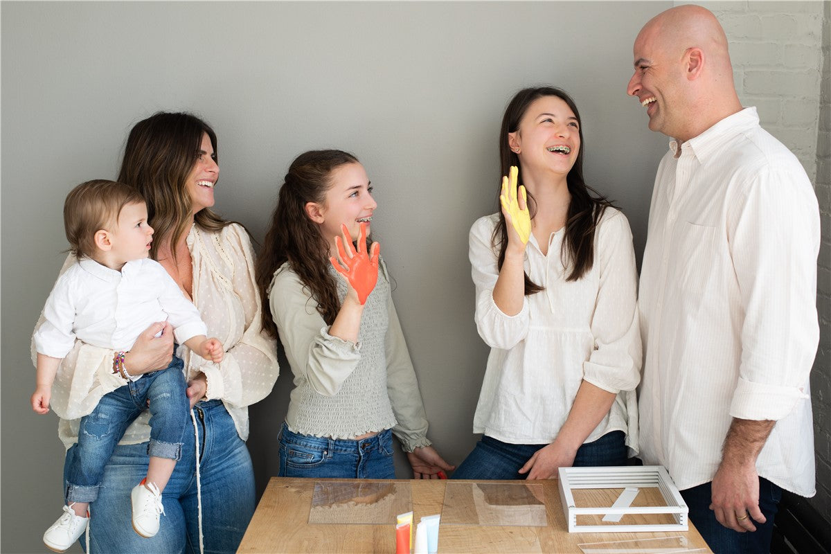 Marco para Huella de Manos Familiar · Pearhead