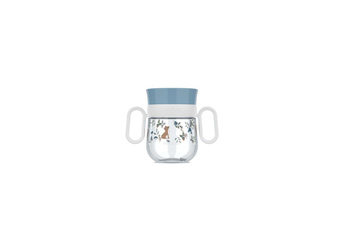 Vaso antiderrame 360º Mio 200ml Forest Friends · Mepal x Little Dutch