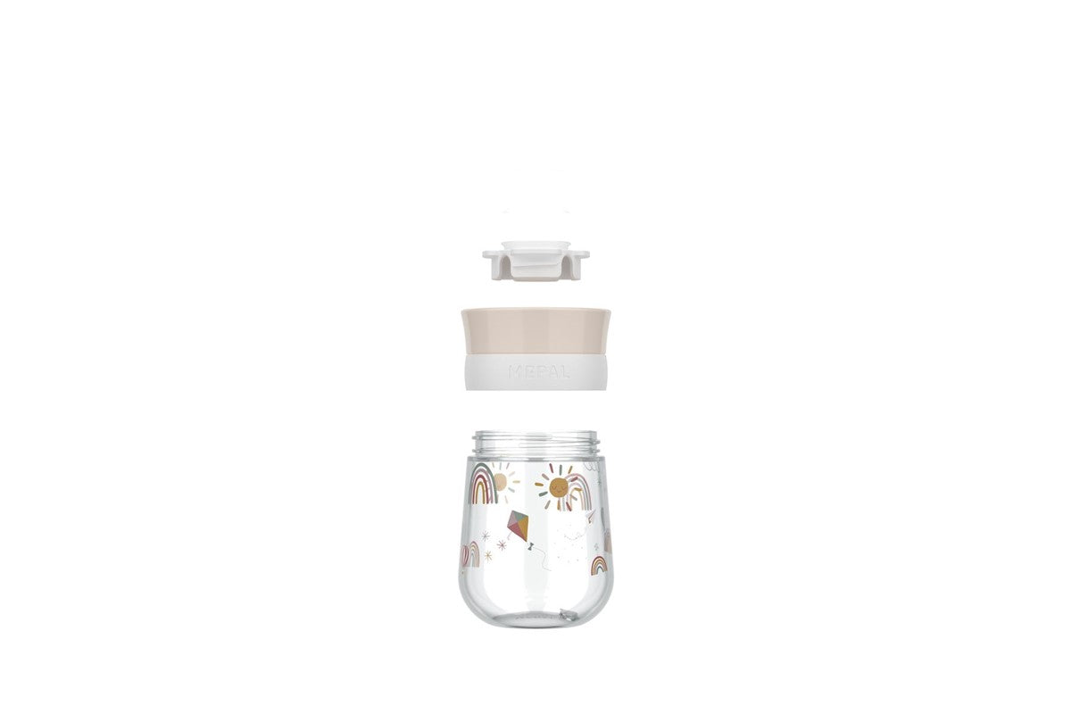 Vaso antiderrame 360º Mio 300ml Arcoiris · Mepal x Little Dutch