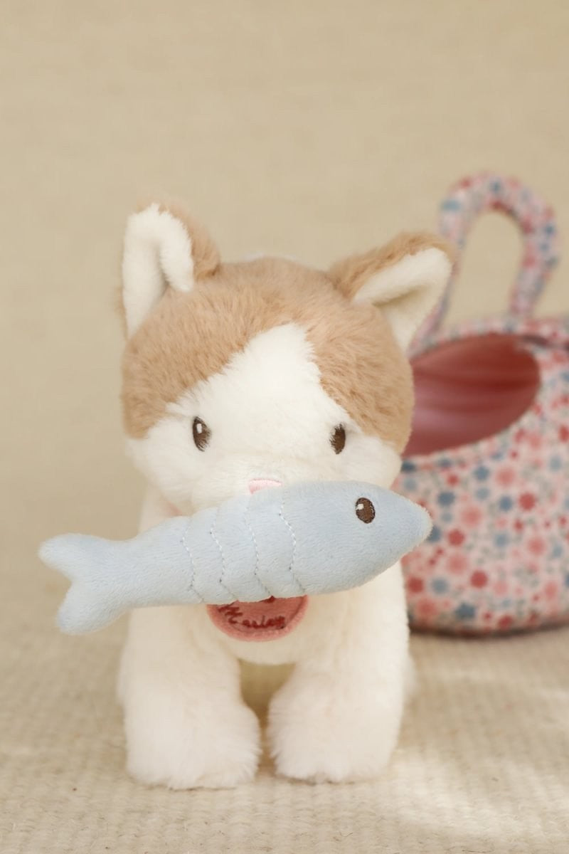 Gatito de peluche Marley con Bolsa · Little Dutch