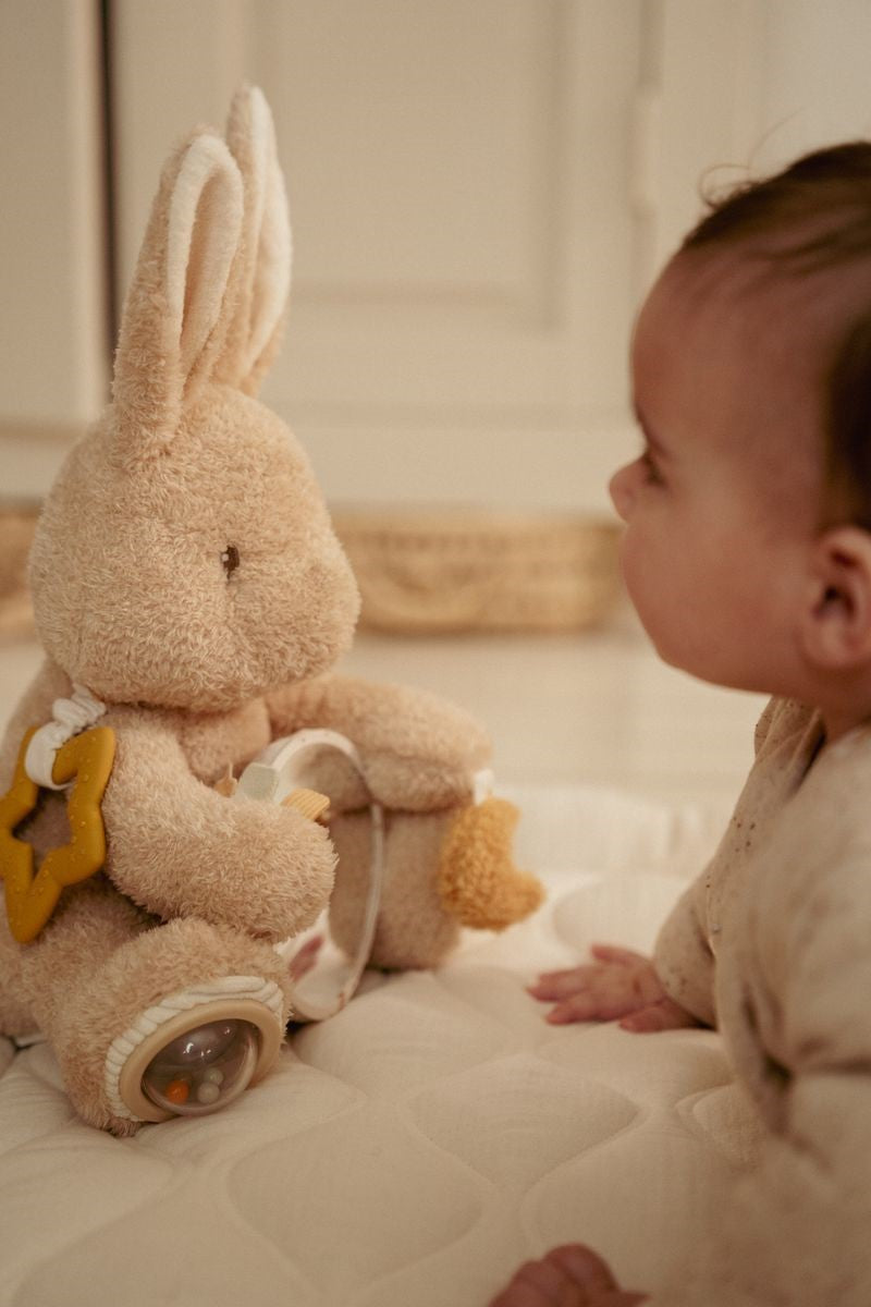Conejo de Actividades Newborn Natural · Little Dutch