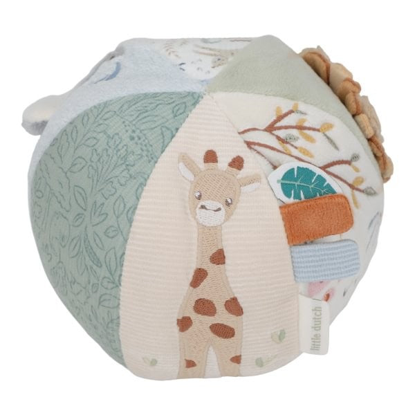 Pelota de actividades Safari Friends · Little Dutch