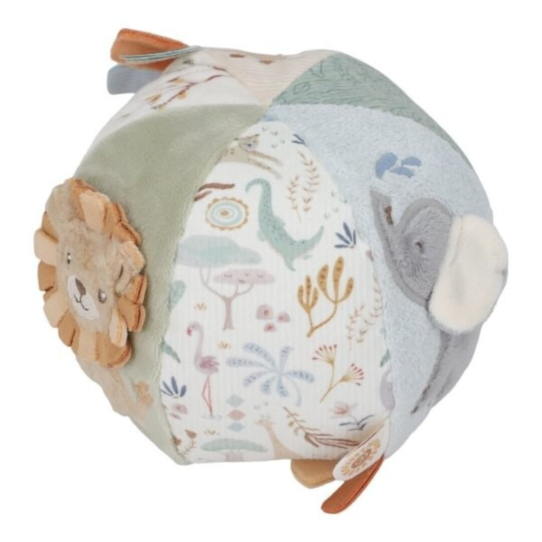Pelota de actividades Safari Friends · Little Dutch