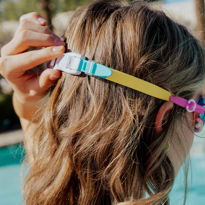 Gafas de natación Tie-dye tabby-meowberry breeze · Bling2O