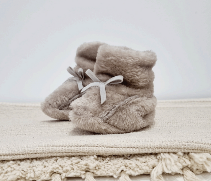 Botita patuco Honey Teddy Nougat· Lillymom