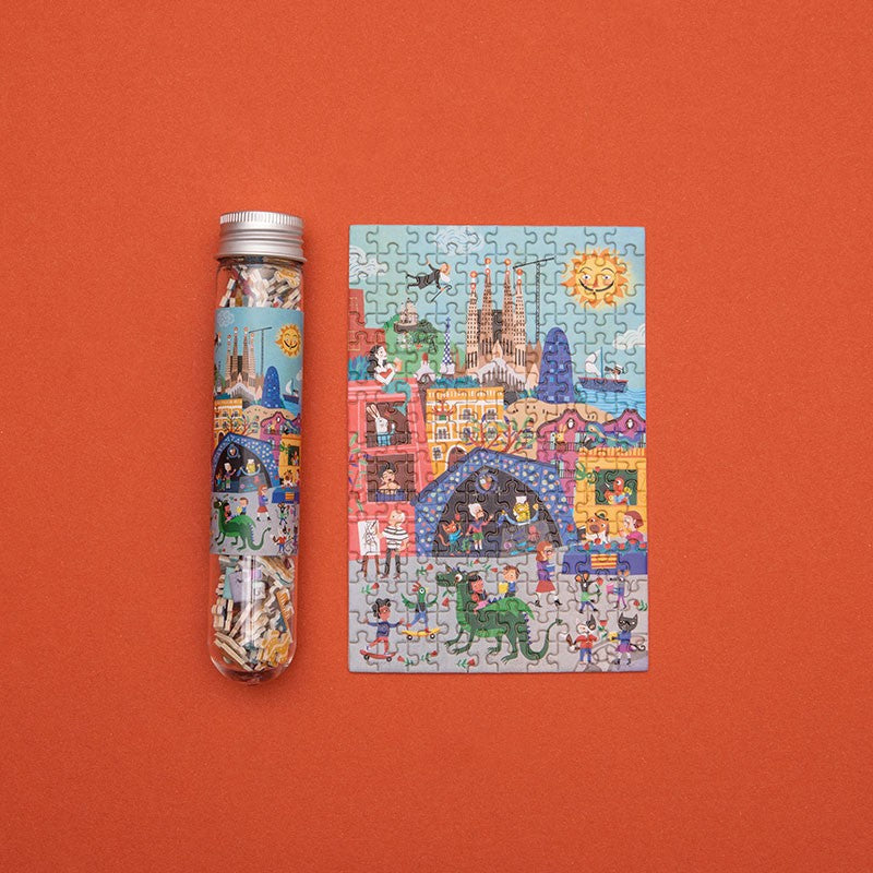 Micropuzzle NIGHT & DAY IN BARCELONA · Londji