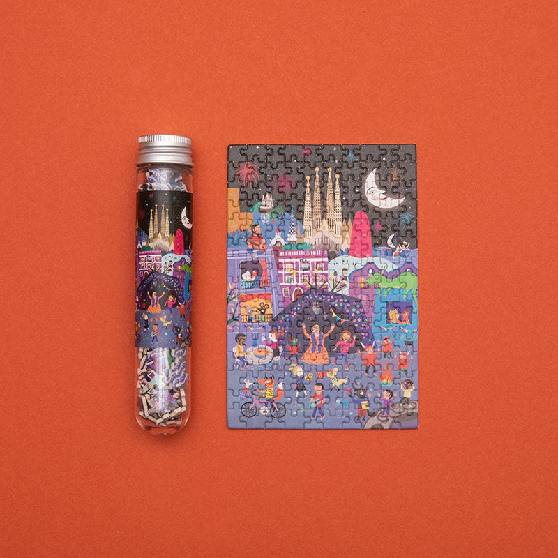 Micropuzzle NIGHT & DAY IN BARCELONA · Londji