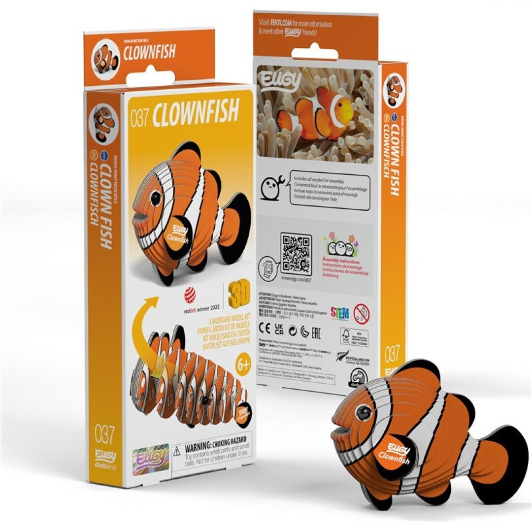 Puzle 3D Pez payaso · Eugy 037