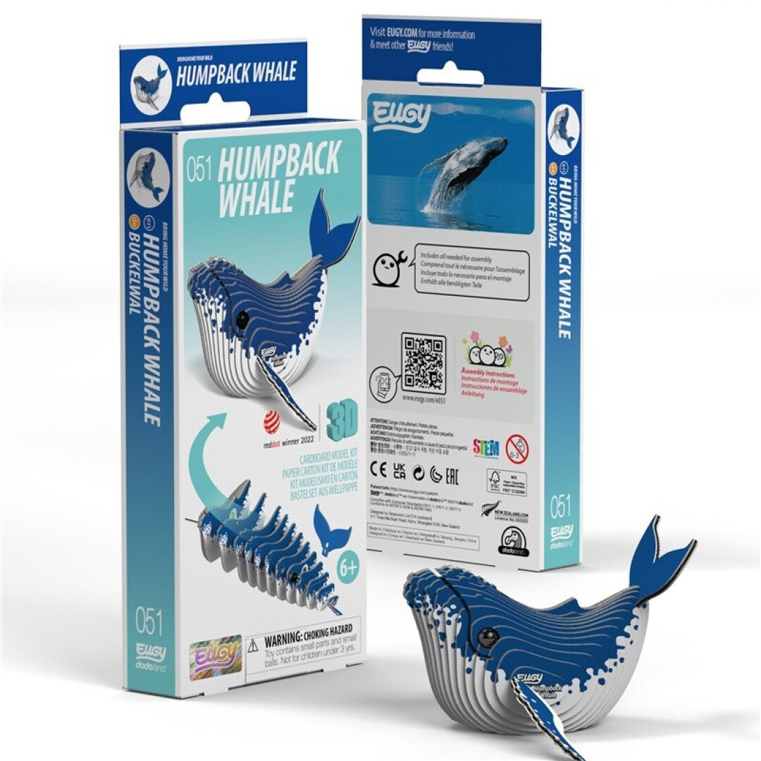 Puzle 3D Ballena jorobada · Eugy 051