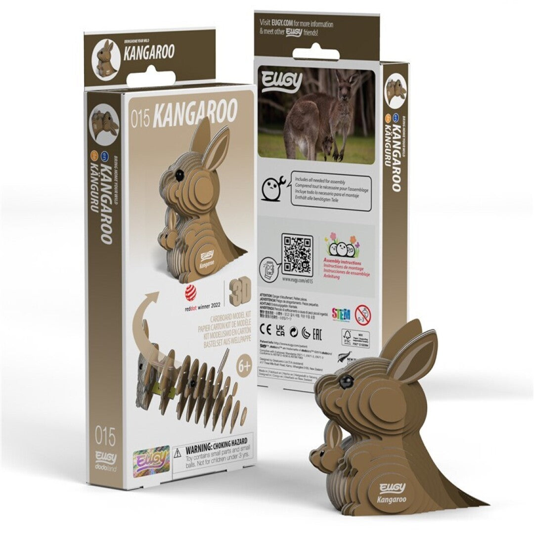 Puzle 3D Canguro · Eugy 015