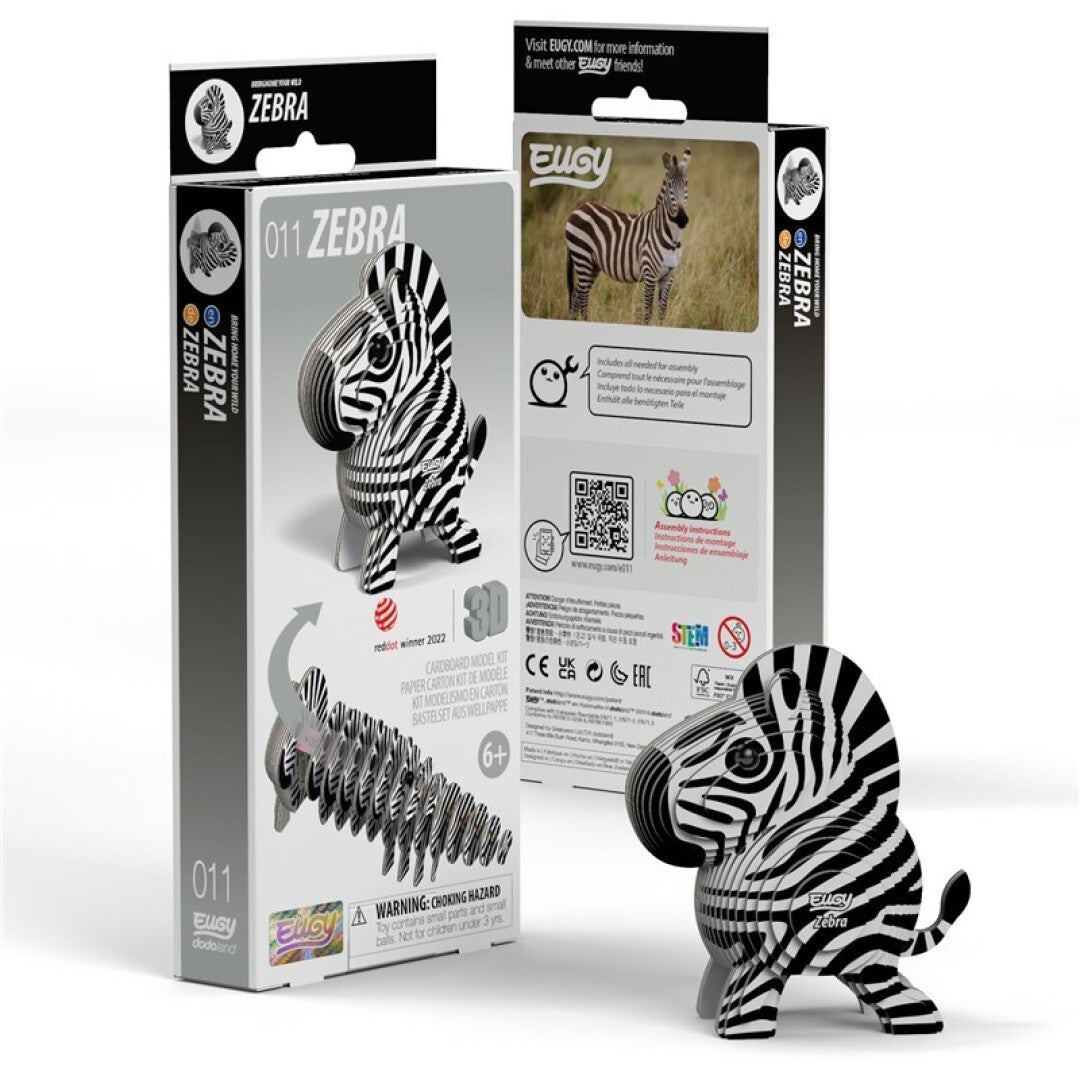 Puzle 3D Zebra · Eugy 011