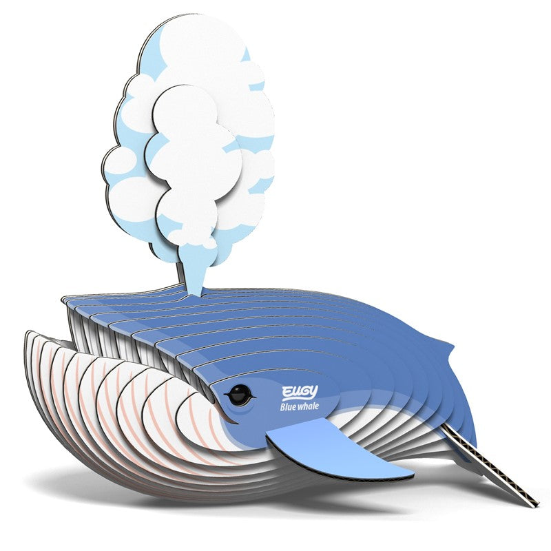 Puzle 3D Ballena azul · Eugy 066