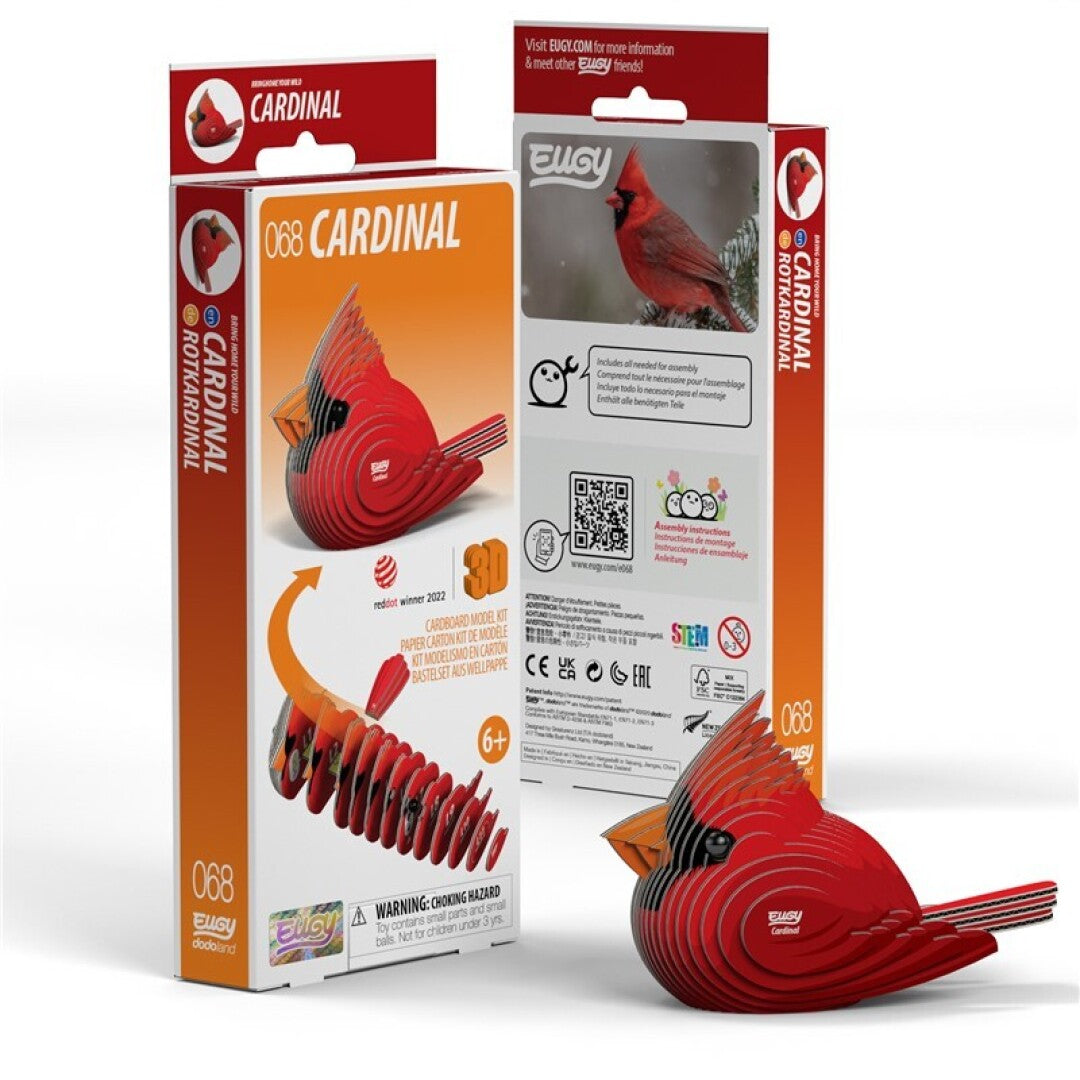 Puzle 3D Cardenal · Eugy 068