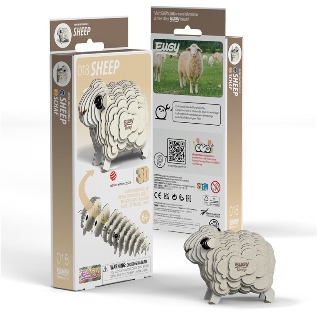 Puzle 3D Oveja · Eugy 018