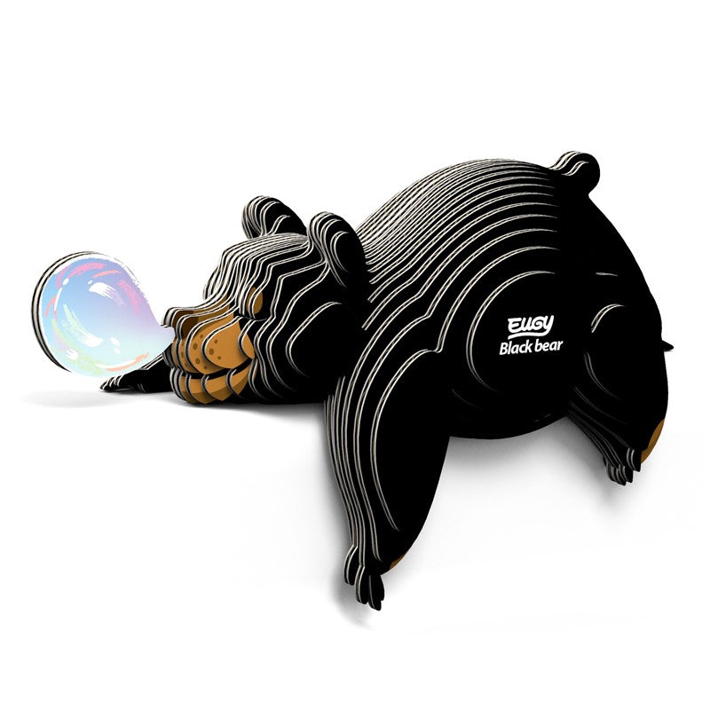 Puzle 3D Oso negro · Eugy 081