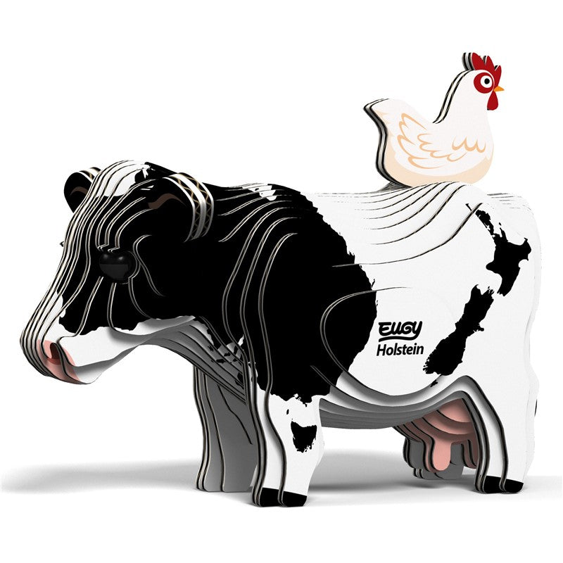 Puzle 3D Vaca Holstein · Eugy 079