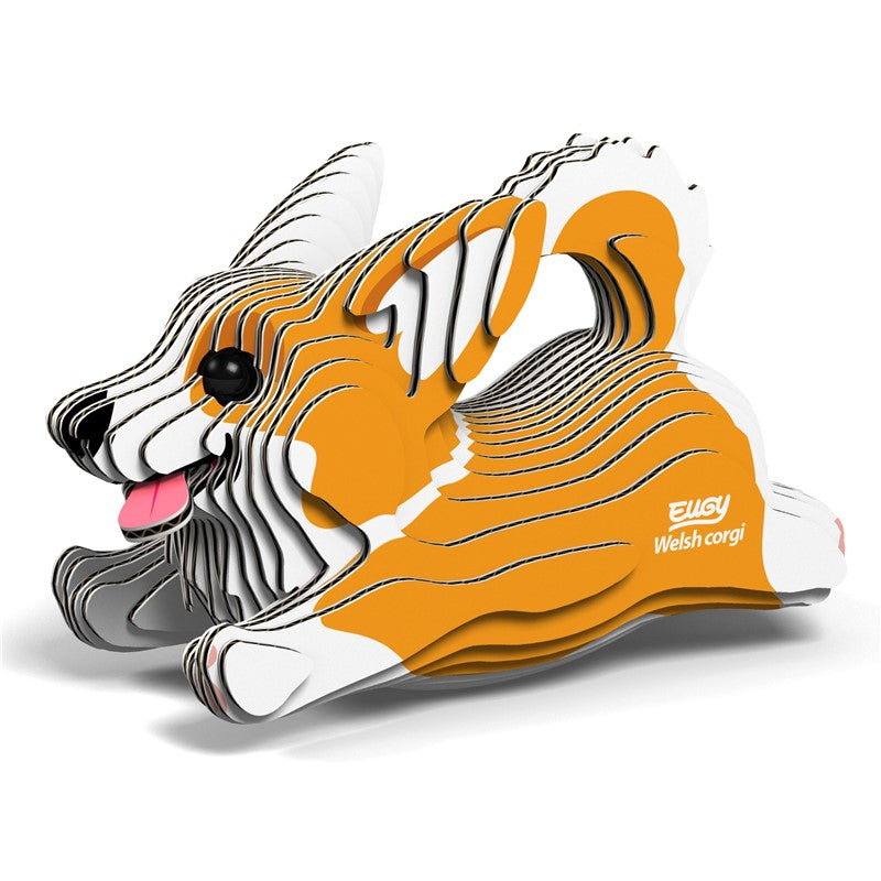 Puzle 3D Corgi galés · Eugy 080