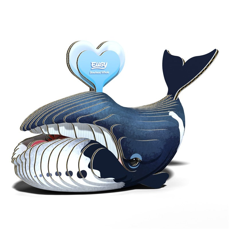 Puzle 3D Ballena de Groenlandia · Eugy 084
