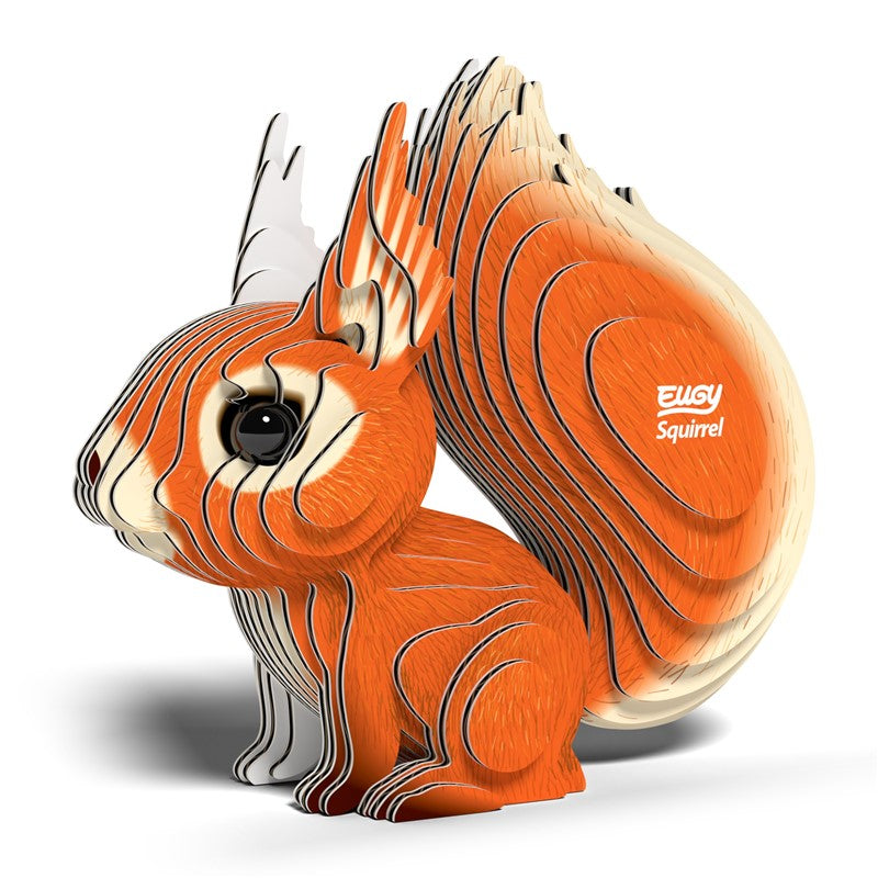 Puzle 3D Ardilla Arborícola · Eugy 083