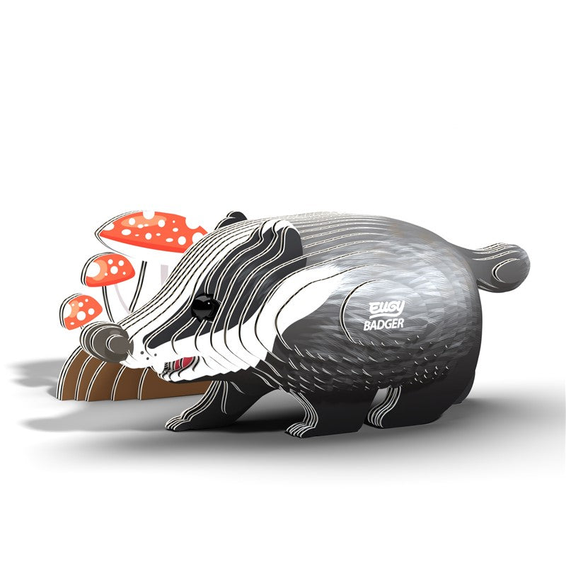 Puzle 3D Tejón · Eugy 094