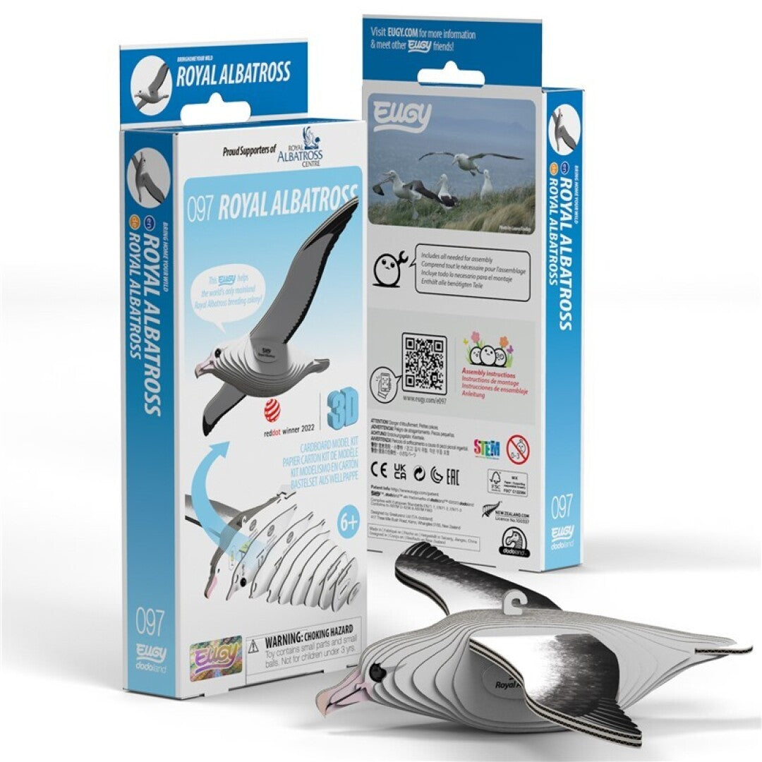 Puzle 3D Albatros real · Eugy 097