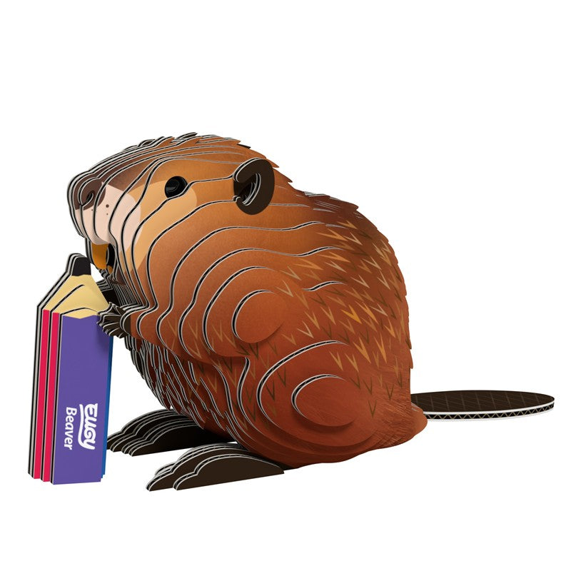 Puzle 3D Castor · Eugy 127