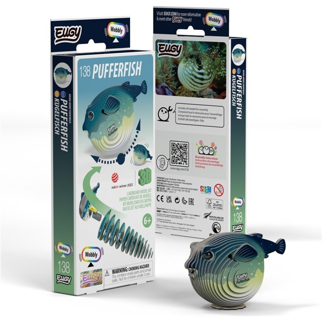 Puzle 3D Pez globo · Eugy 138