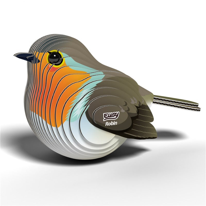 Puzle 3D Petirrojo · Eugy 137