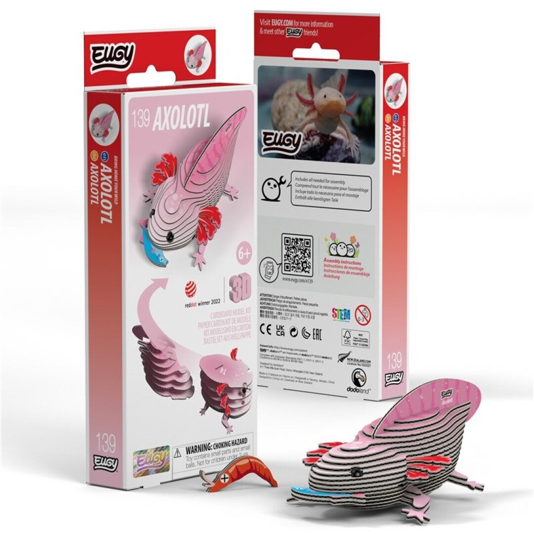 Puzle 3D Ajolote · Eugy 139