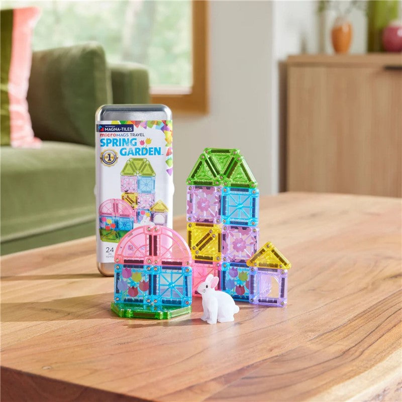 Micro MAGS Set de Viaje Primavera · MagnaTiles
