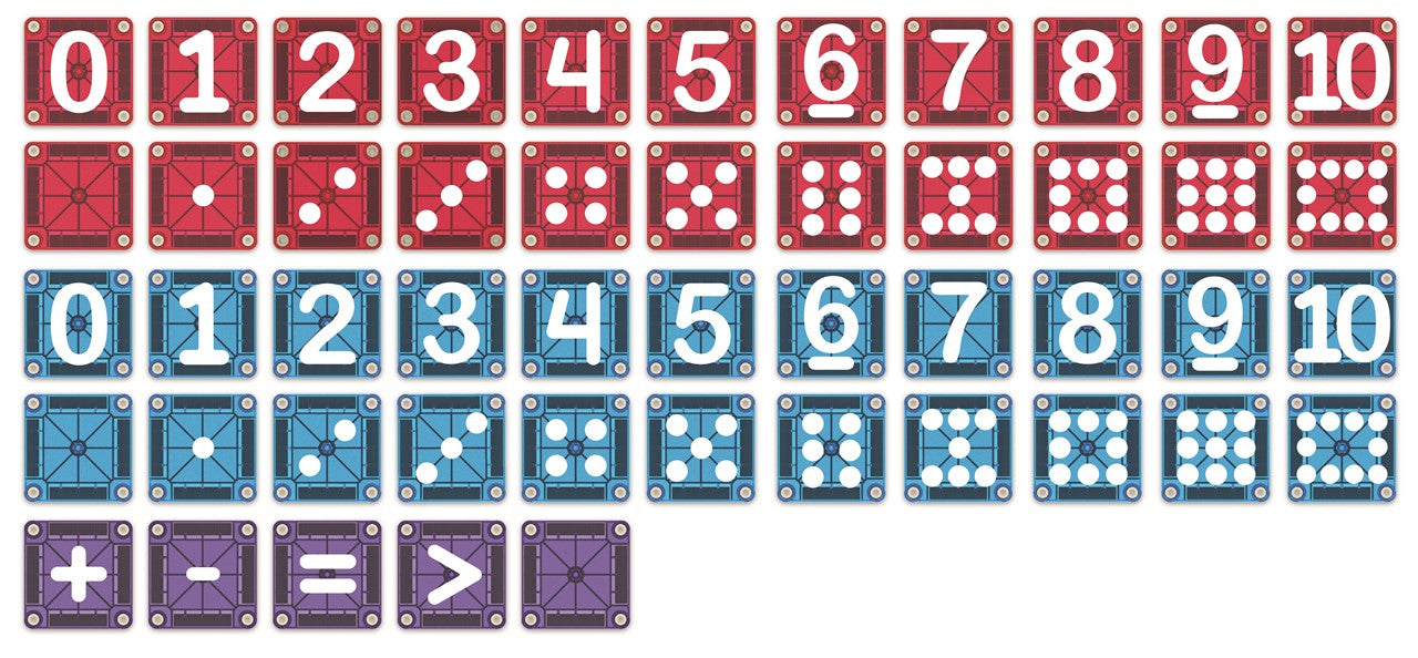 MAGNA-T Learn Numbers · Magna Tiles