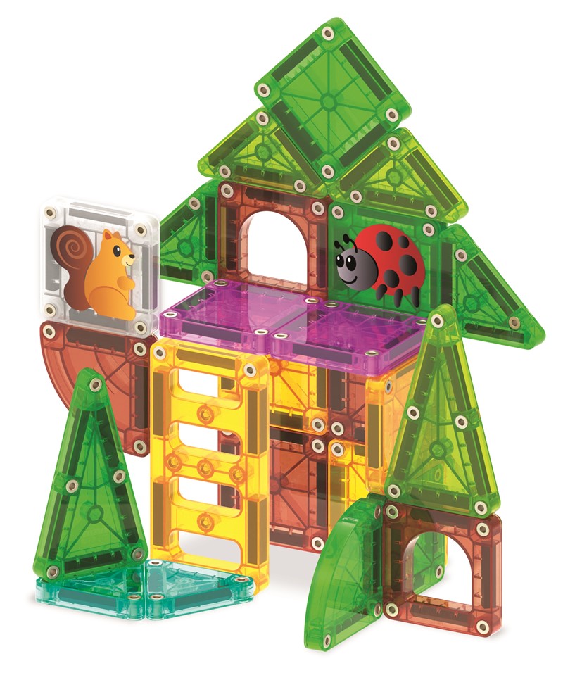 MAGNA-T microMAGS TREEHOUSE Travel Set · Magna Tiles