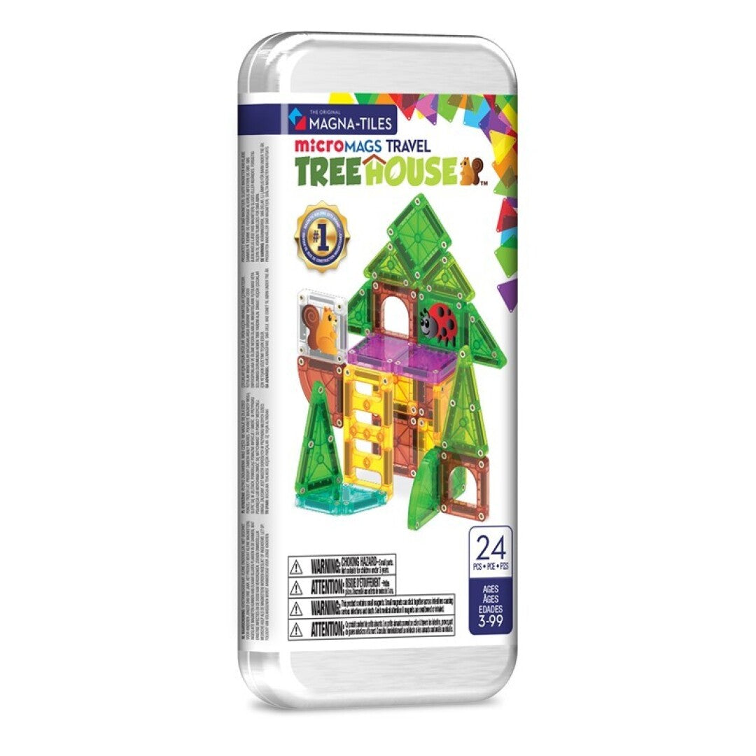 MAGNA-T microMAGS TREEHOUSE Travel Set · Magna Tiles