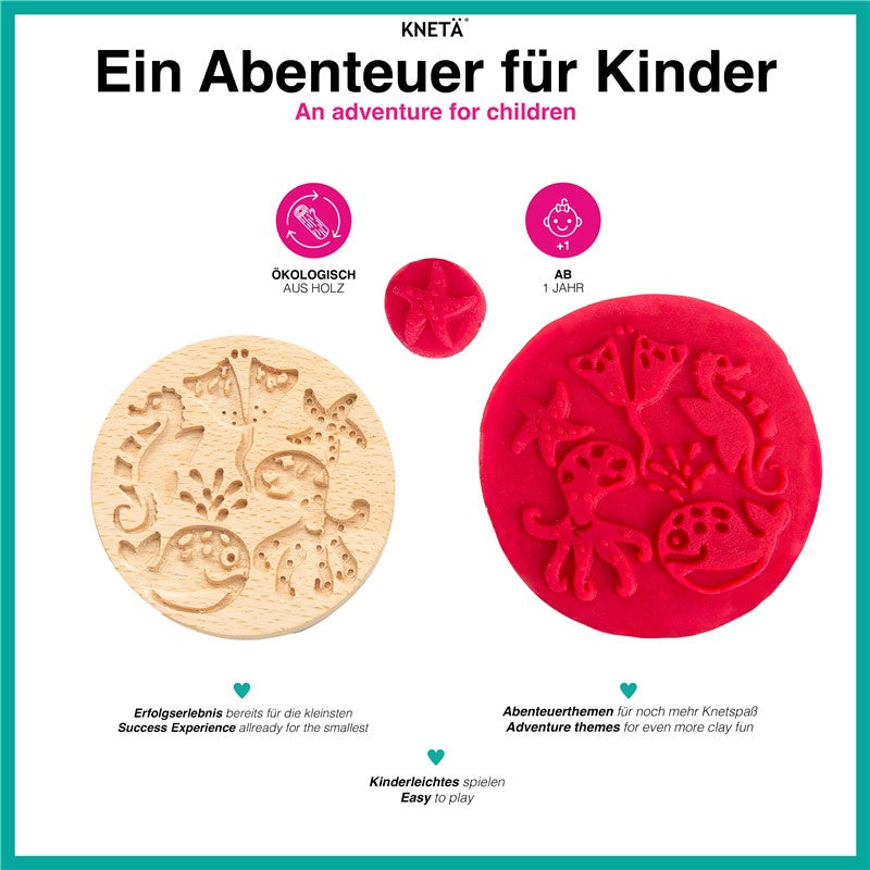 Moldes de madera para plastilina · KNETÄ