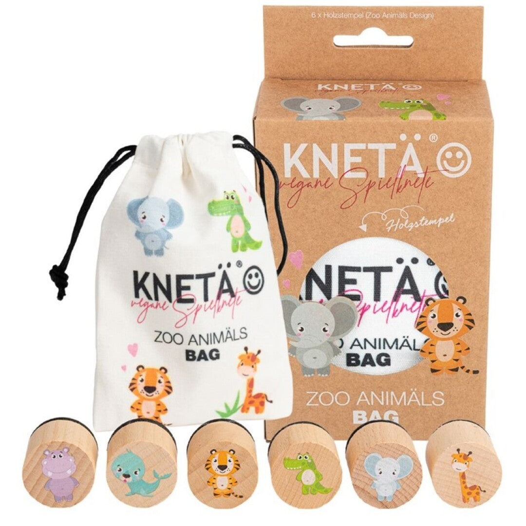 Set de sellos de madera para plastilina · KNETÄ