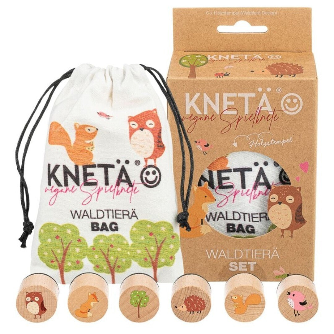 Set de sellos de madera para plastilina · KNETÄ