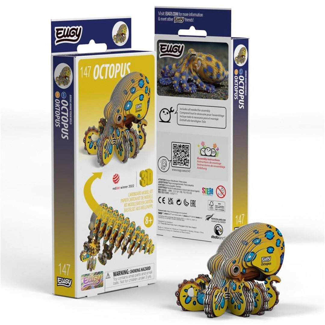 Puzle 3D Pulpo · Eugy 147