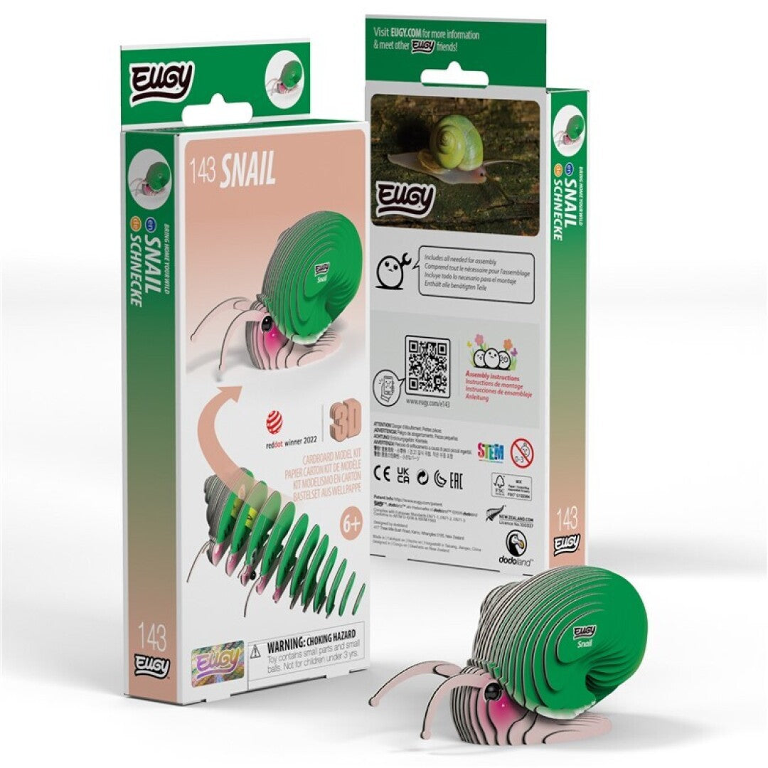 Puzle 3D Caracol · Eugy 143