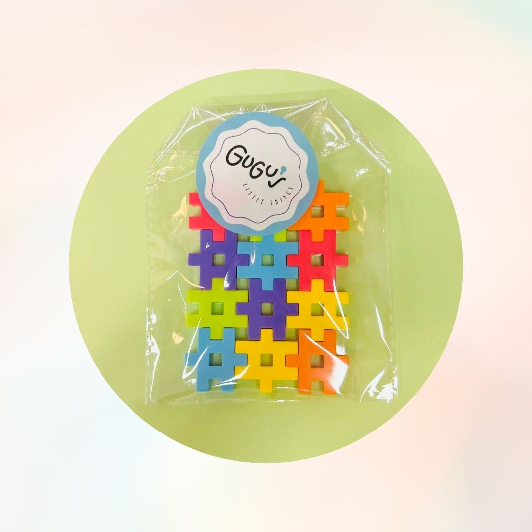 Meli Basic 12 piezas bloques de construcción | Detalle invitados cumple (+4 años)