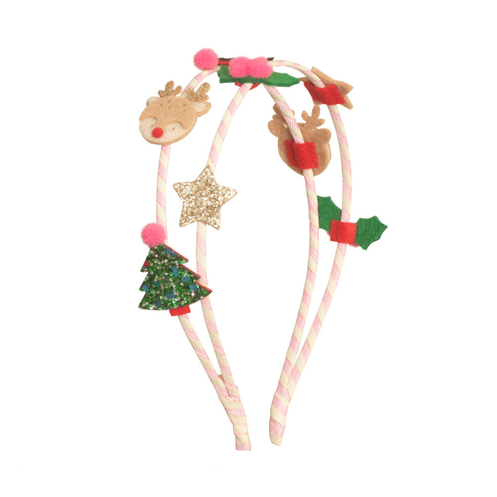 Diadema doble Navidad · Rockahula