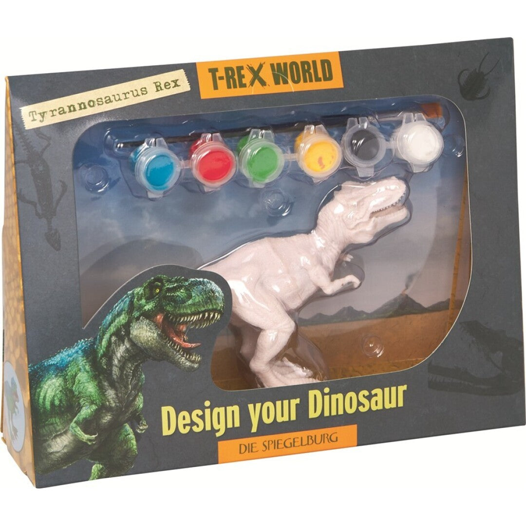 Pinta tu Dinosaurio T-Rex World · Die Spiegelburg