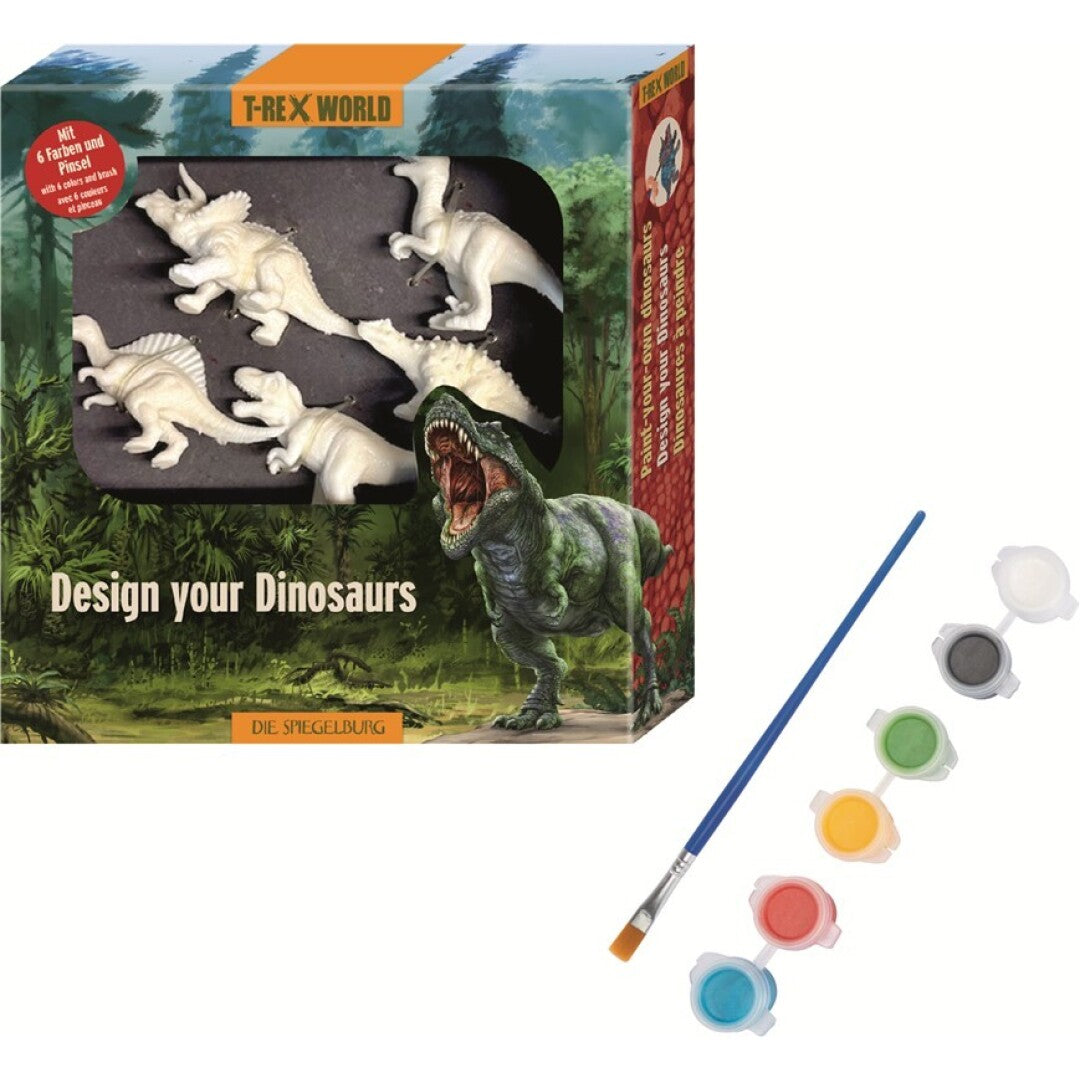 Pinta tus Dinosaurios (5 dinos) · Die Spiegelburg