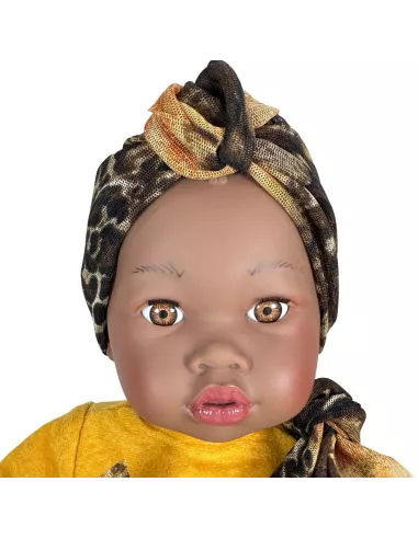 Muñeca Alika con bebé Ocher · Nines d'Onil