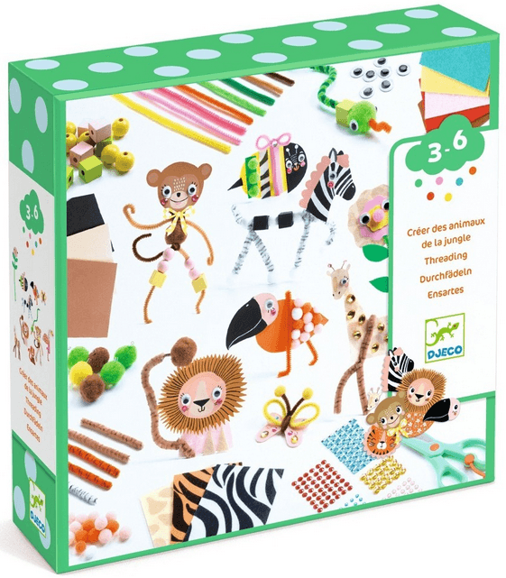 Caja Creativa Crea Animales de la Jungla Djeco